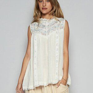 POL Whisperlace Garden Blouse NEW Size Various